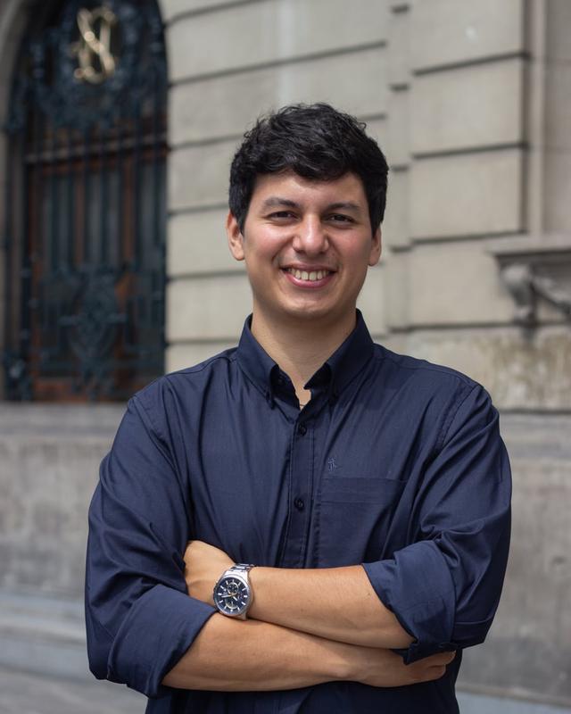 Retrato de Eduardo Castañeda, Líder de Juventudes de Reforma Ciudadana